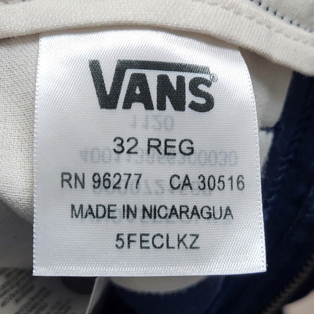 VANS Shorts Mens 32 Blue Sturdy Stretch Pockets Activewear Golf Hiking NWT - Picture 13 of 16